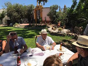 HOMMAGE A N.D. DE SANTA CRUZ A DALIAS DU 7 AU 10 JUIN 2019 (412) BARBECUE CHEZ ANGE A LA CANADA